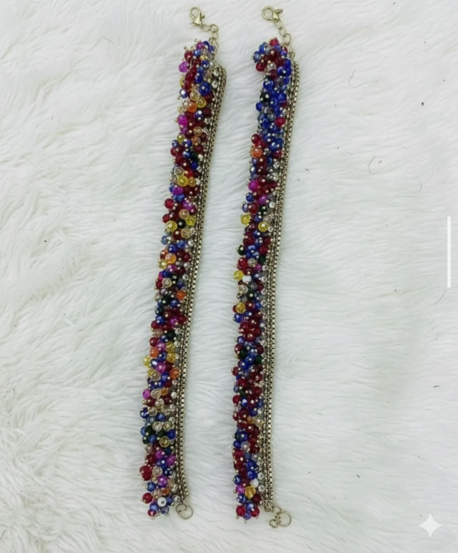 Gajra anklets