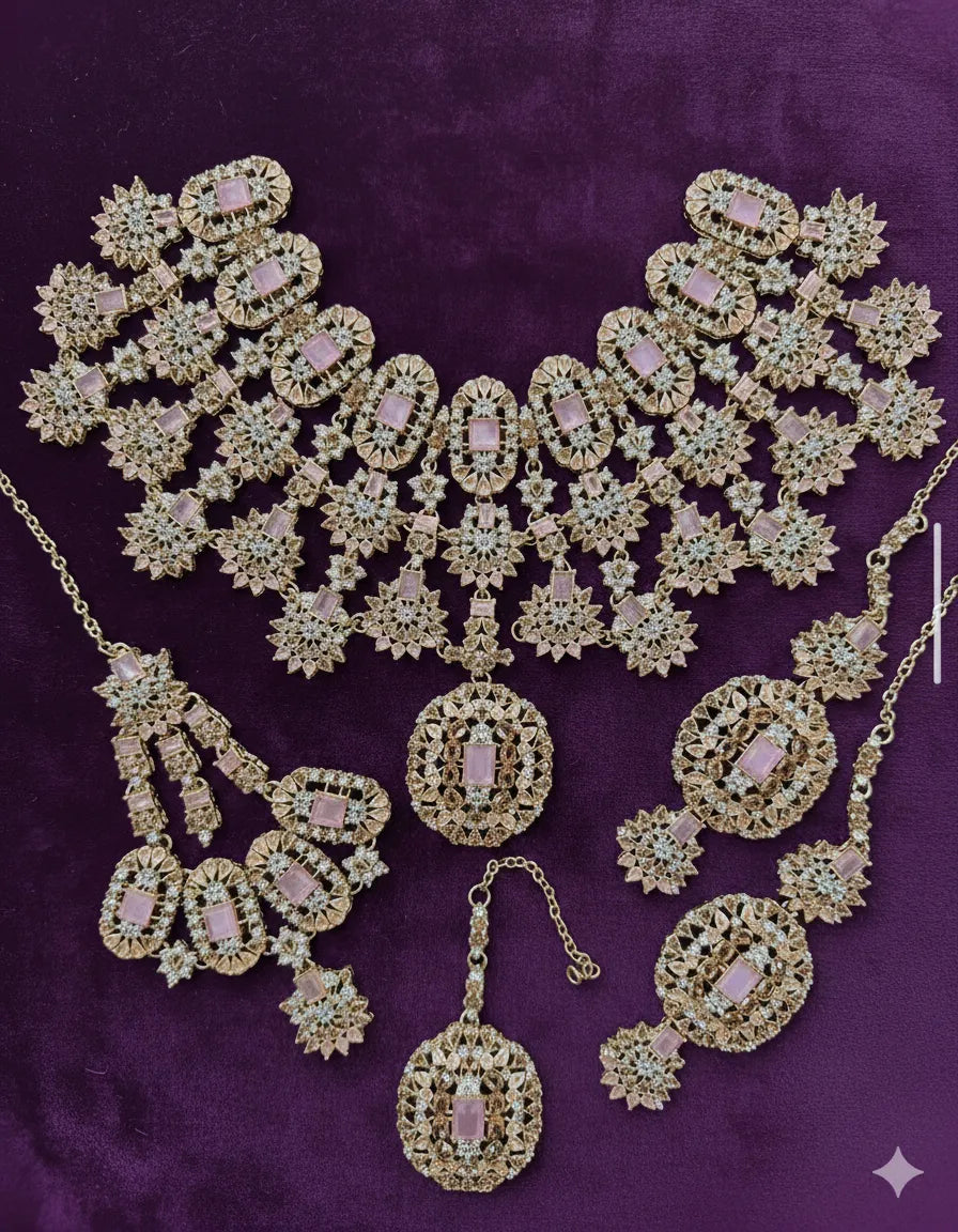 Zircon Bridal Set