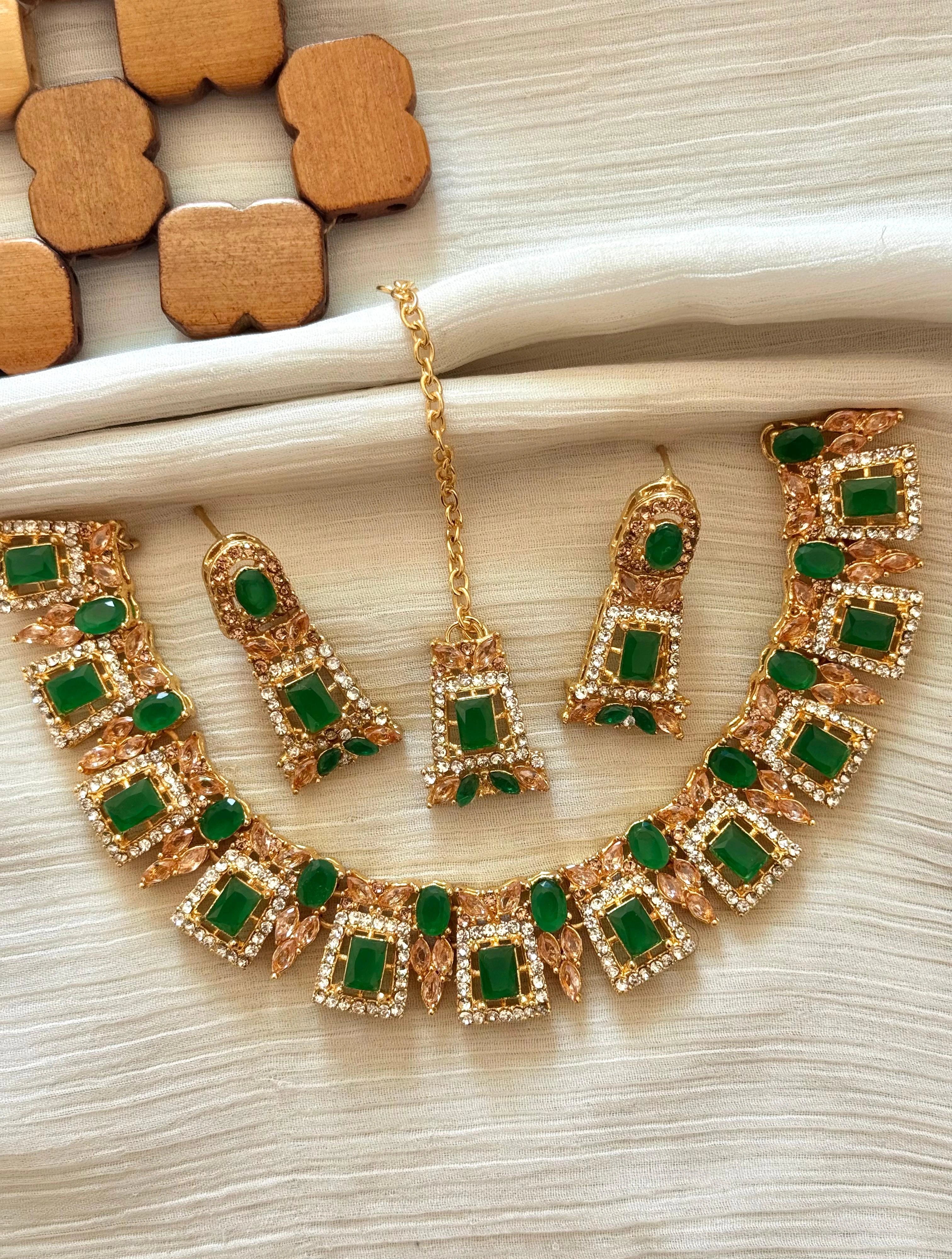 Zircon Party Wear Set