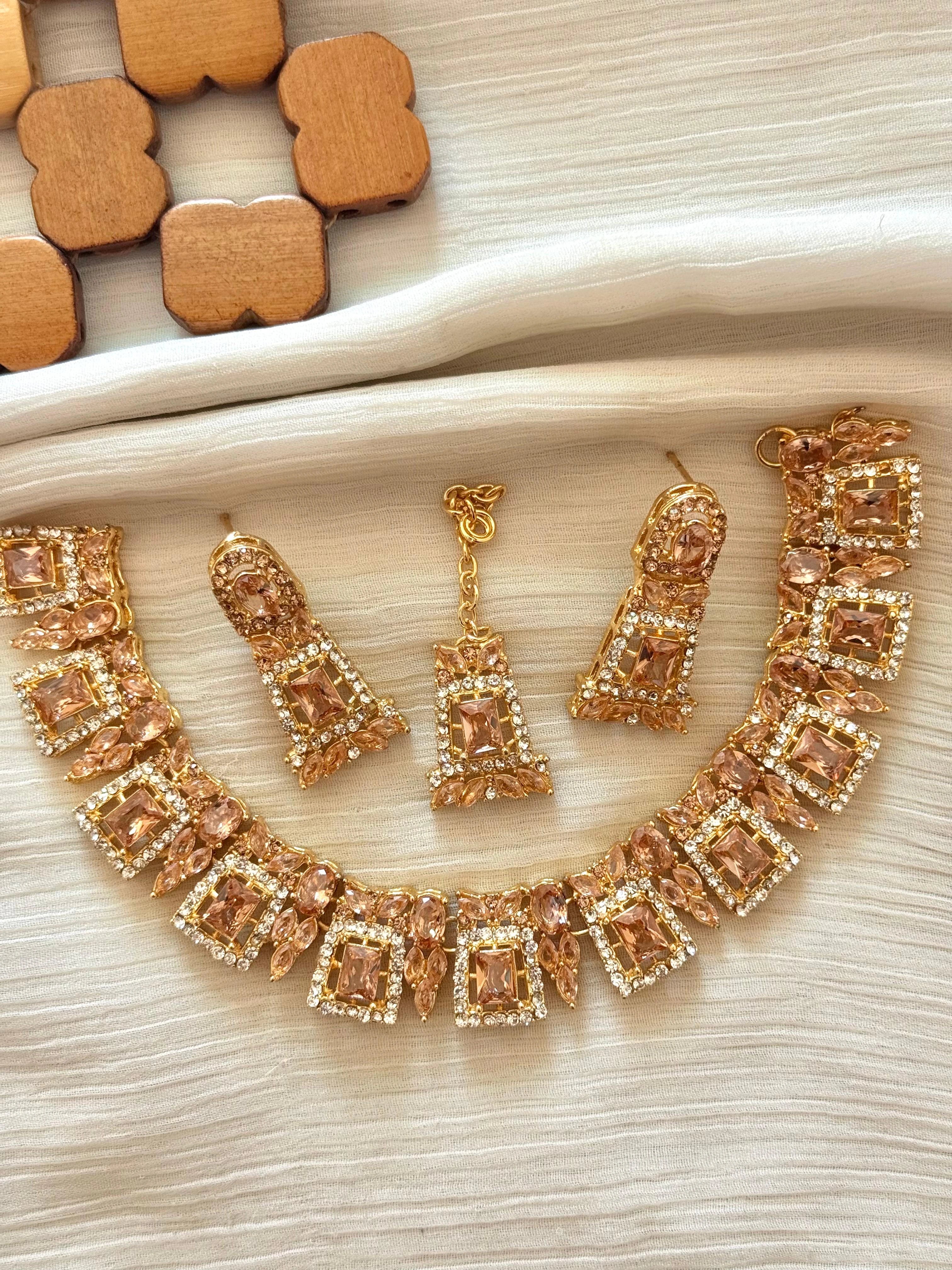 Zircon Party Wear Set