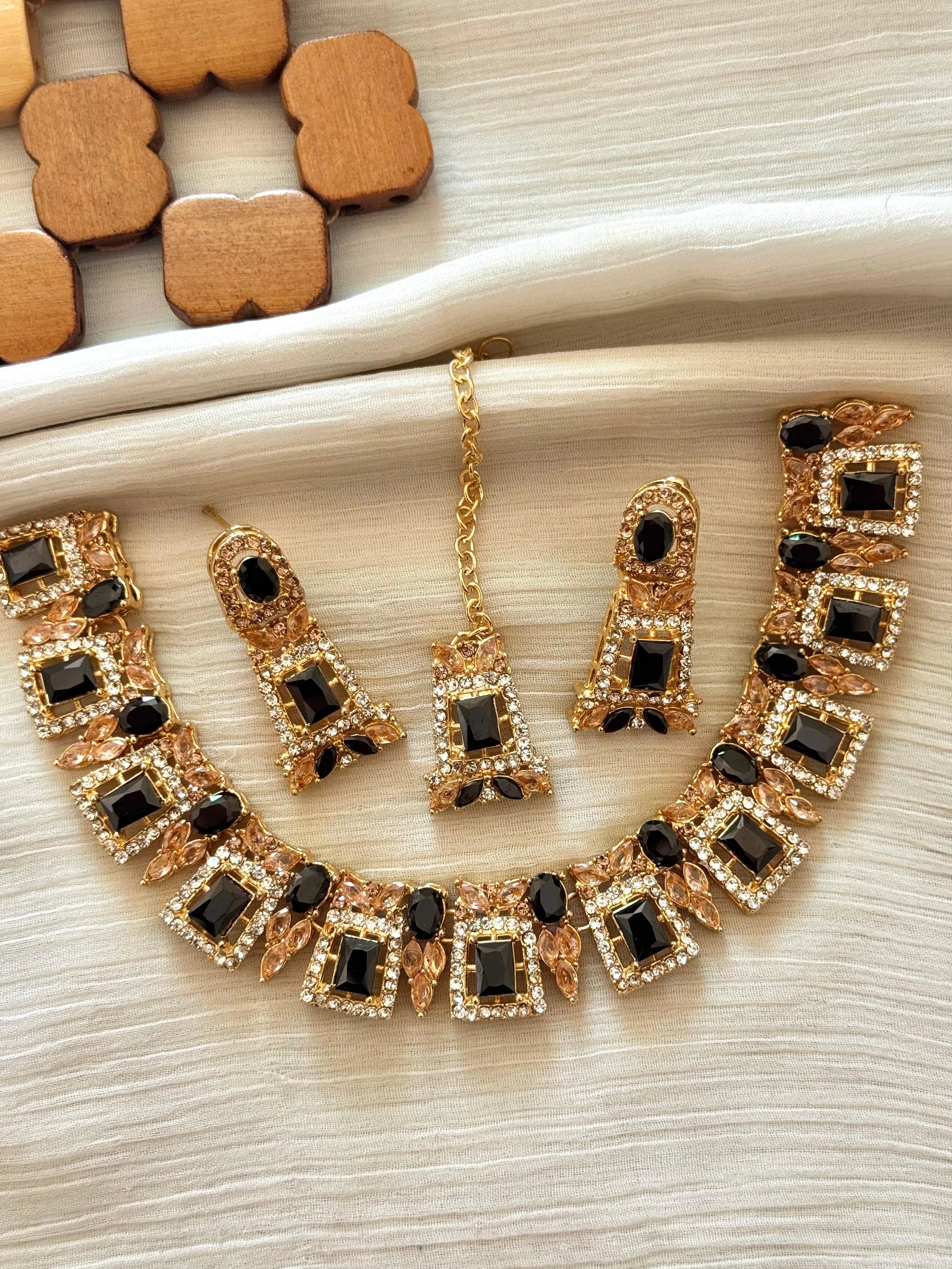 Zircon Party Wear Set