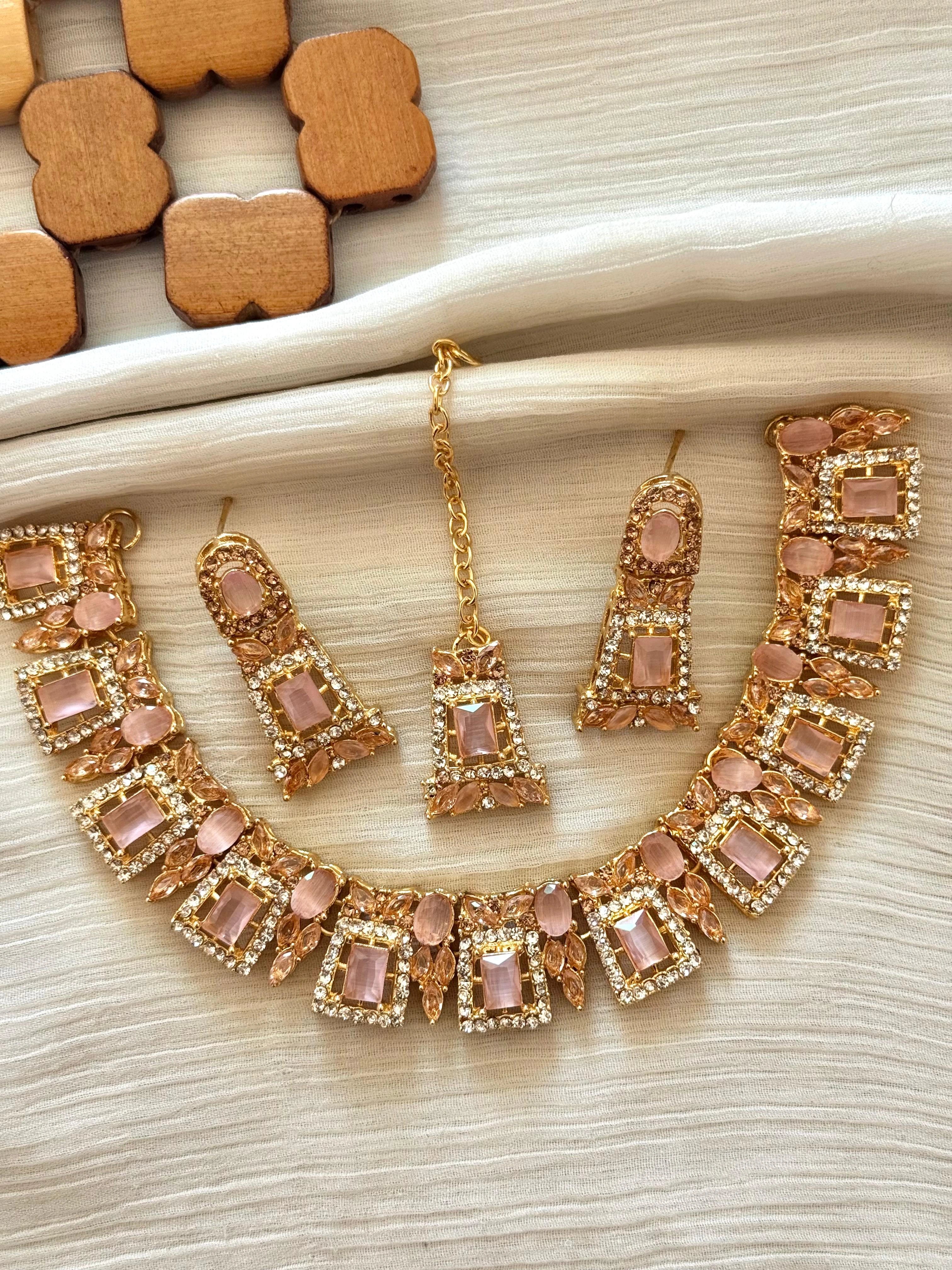 Zircon Party Wear Set