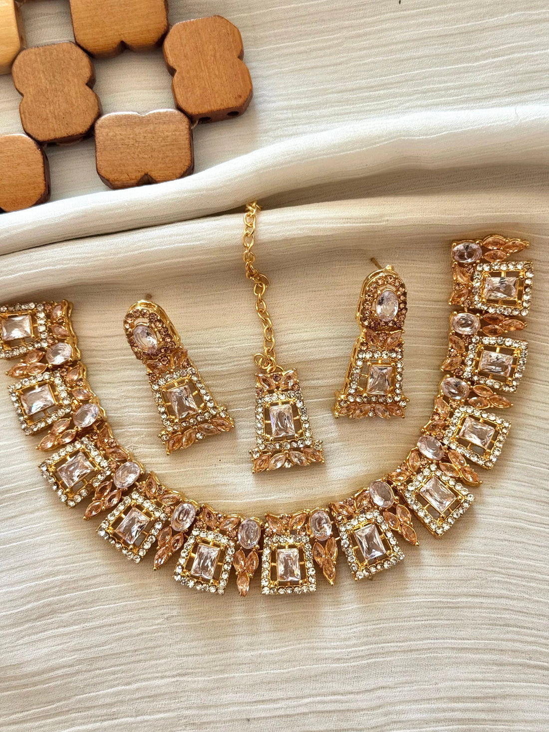 Zircon Party Wear Set