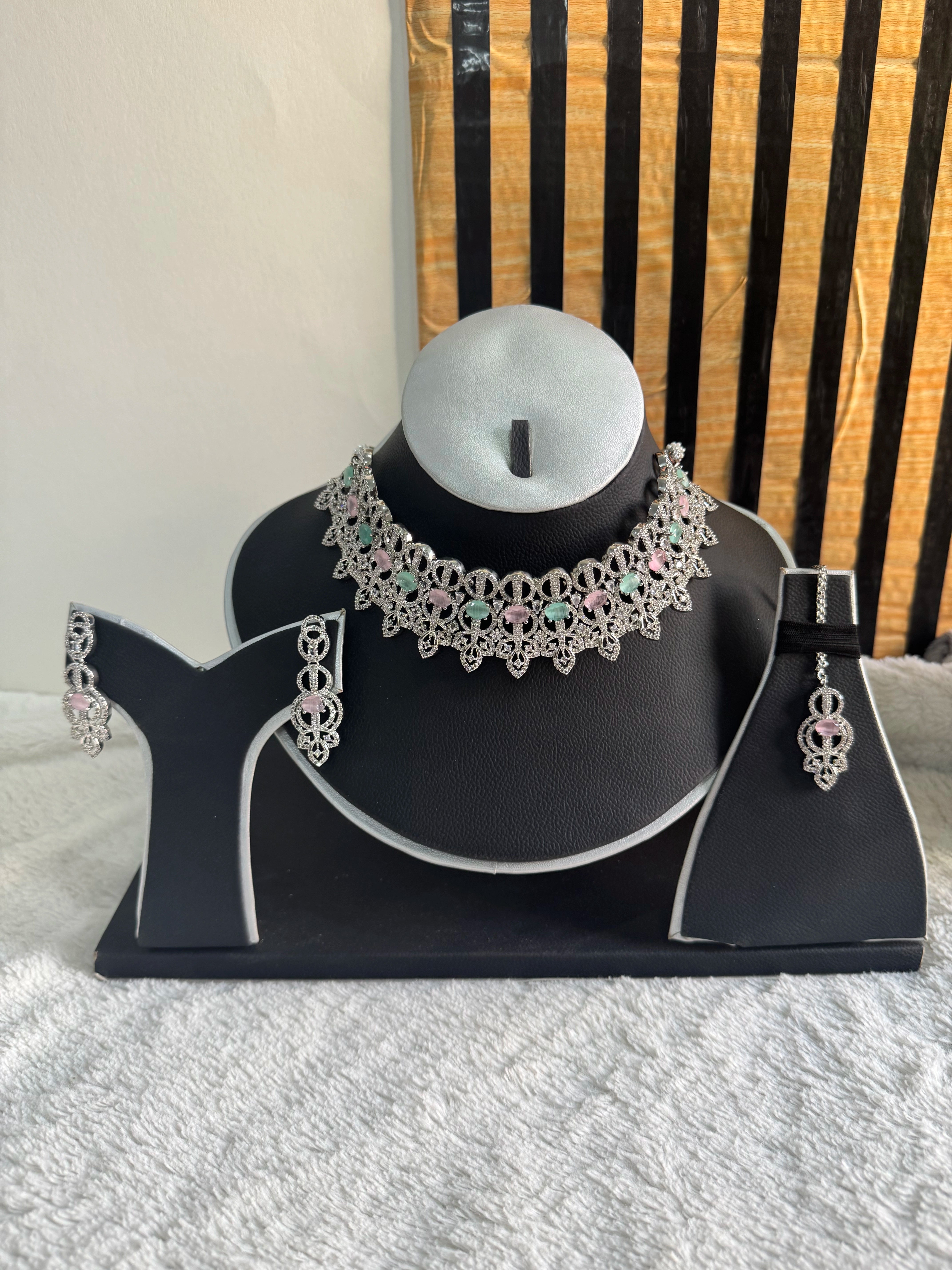 Original Indian Zircon Set