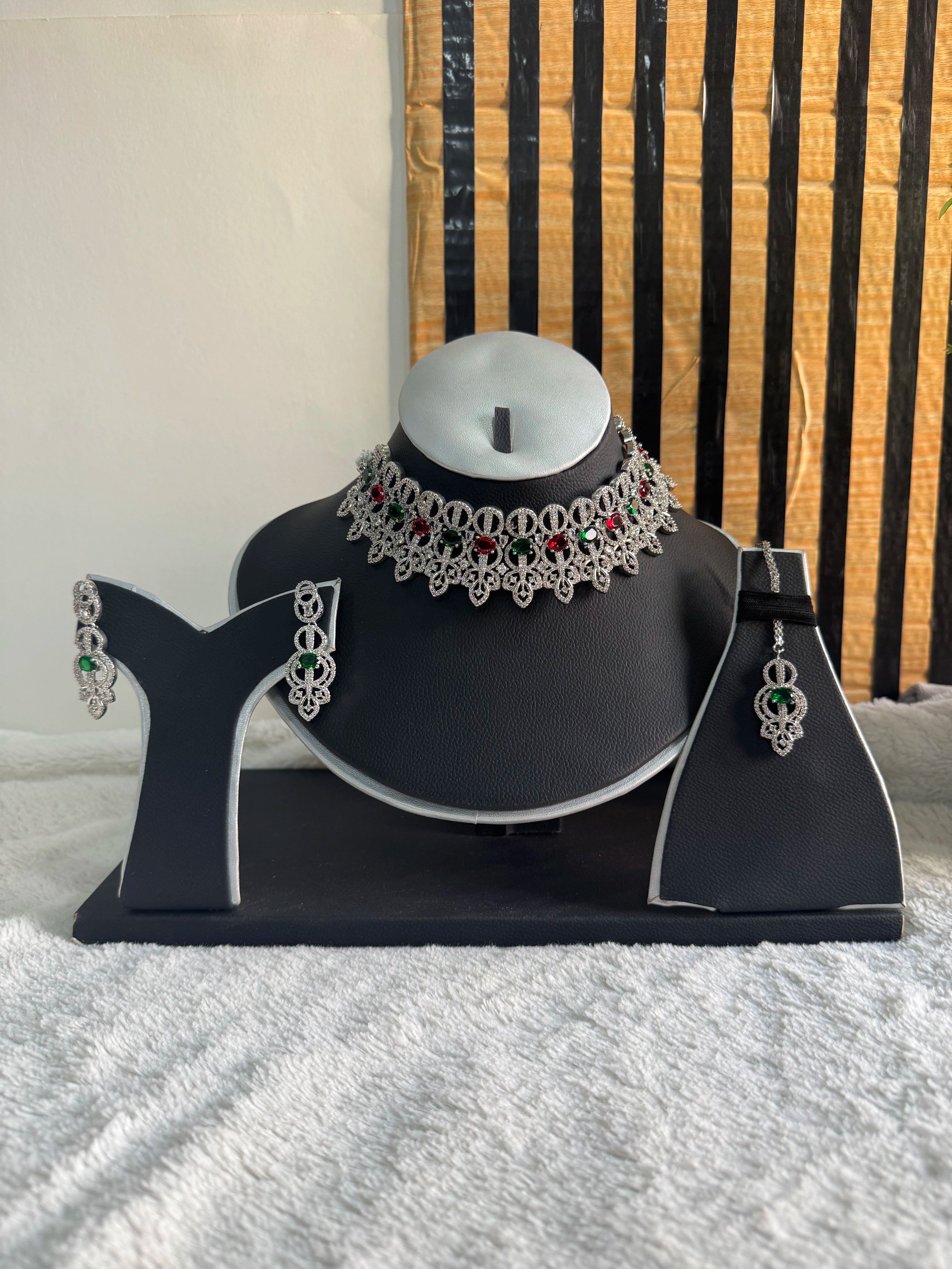 Original Indian Zircon Set