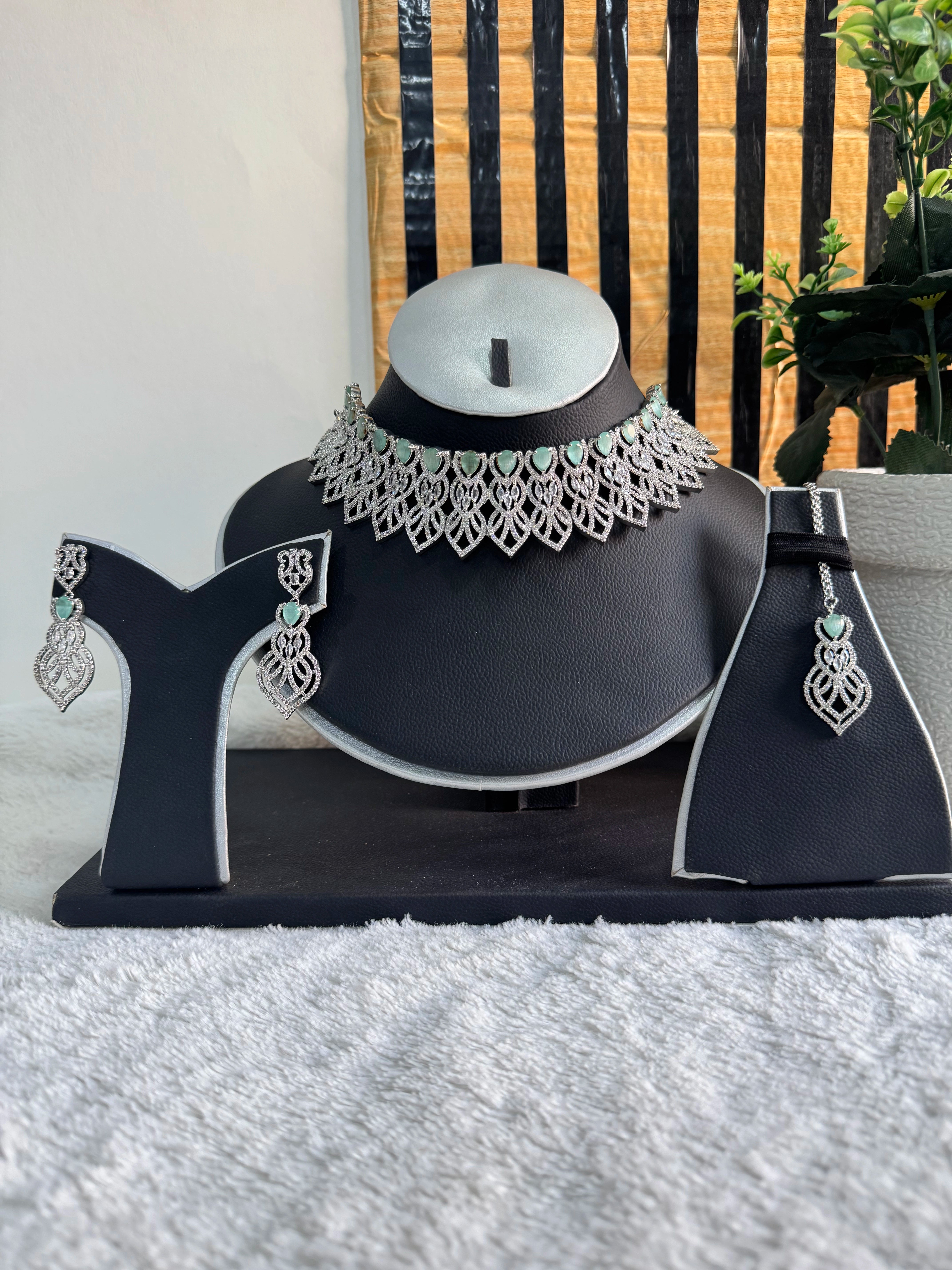 Original Indian Zircon Set