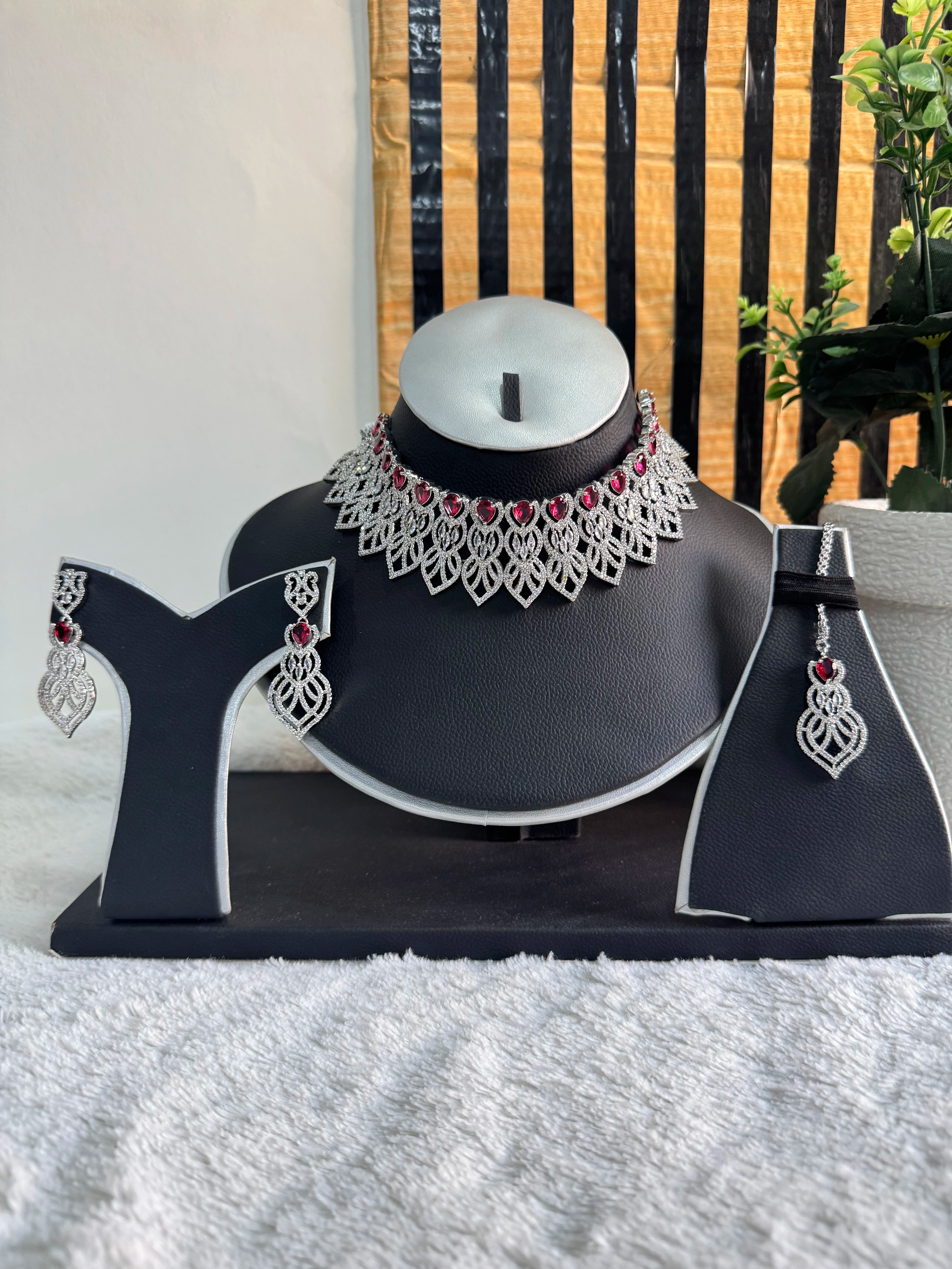 Original Indian Zircon Set
