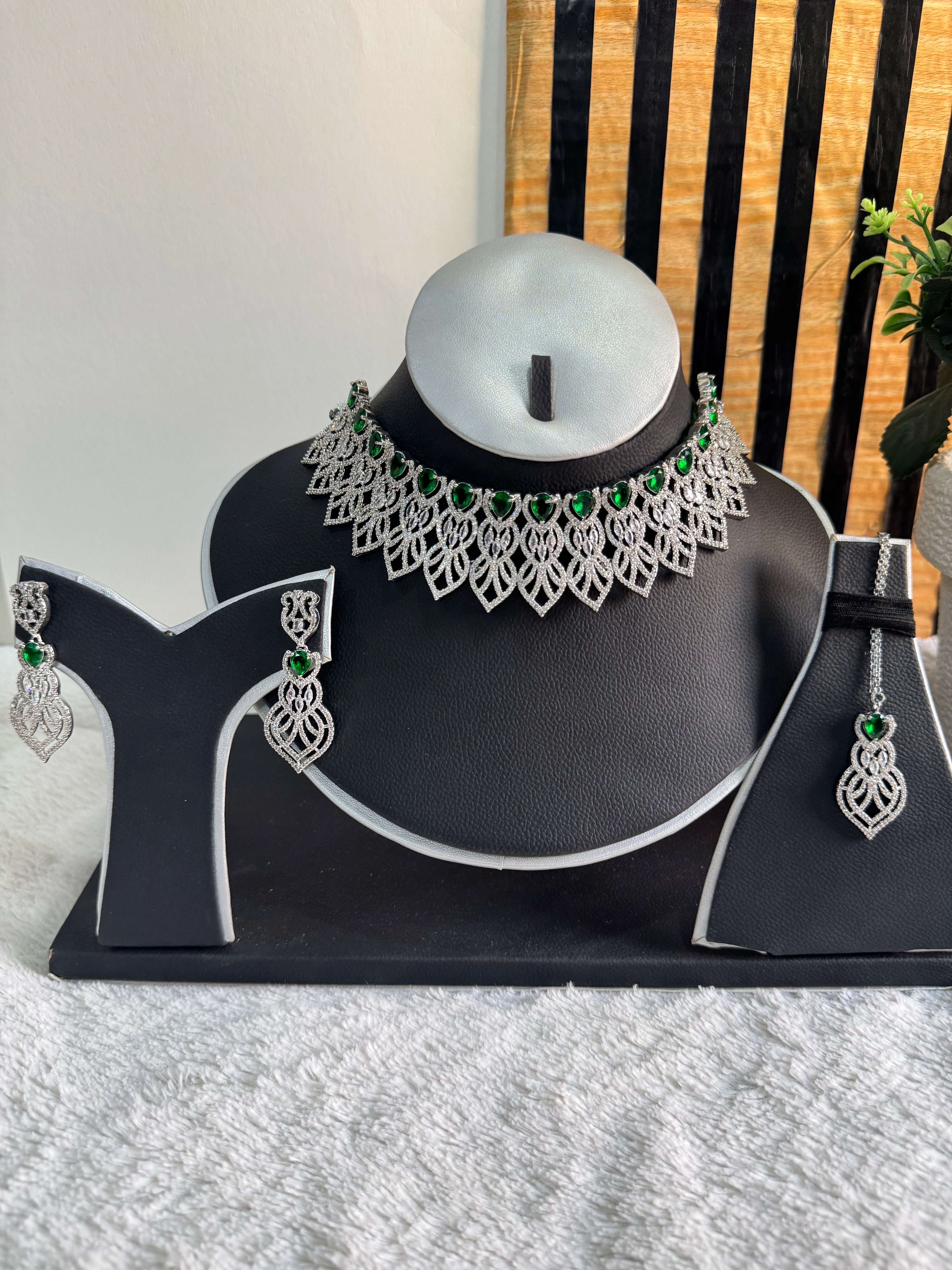Original Indian Zircon Set