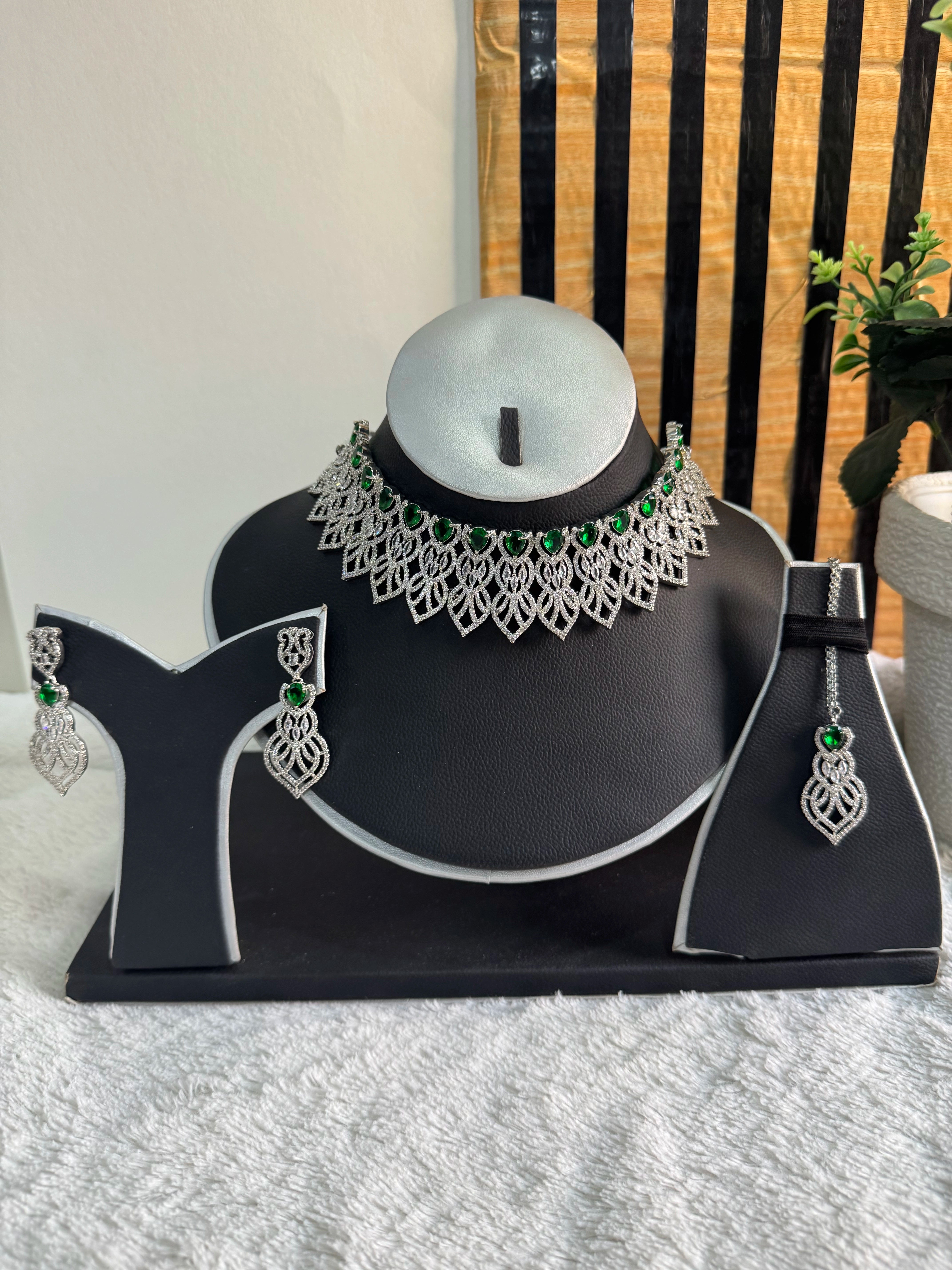 Original Indian Zircon Set
