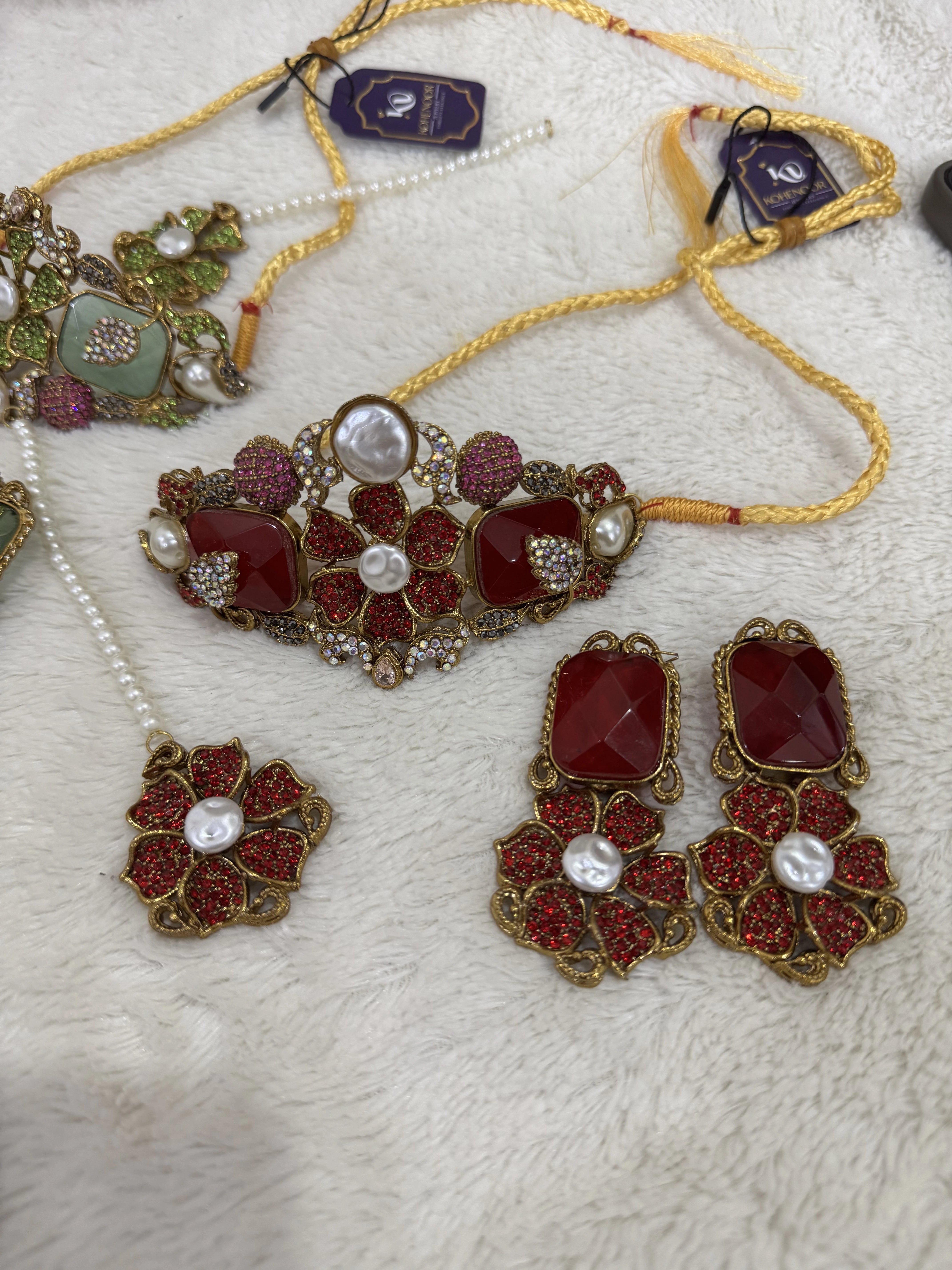 Turkish Rose Choker Set