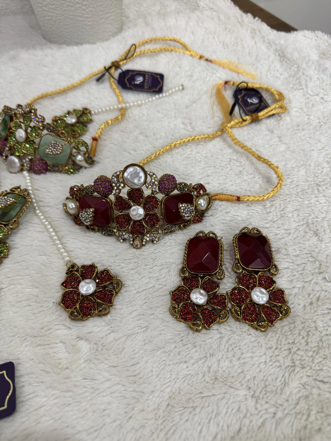 Turkish Rose Choker Set