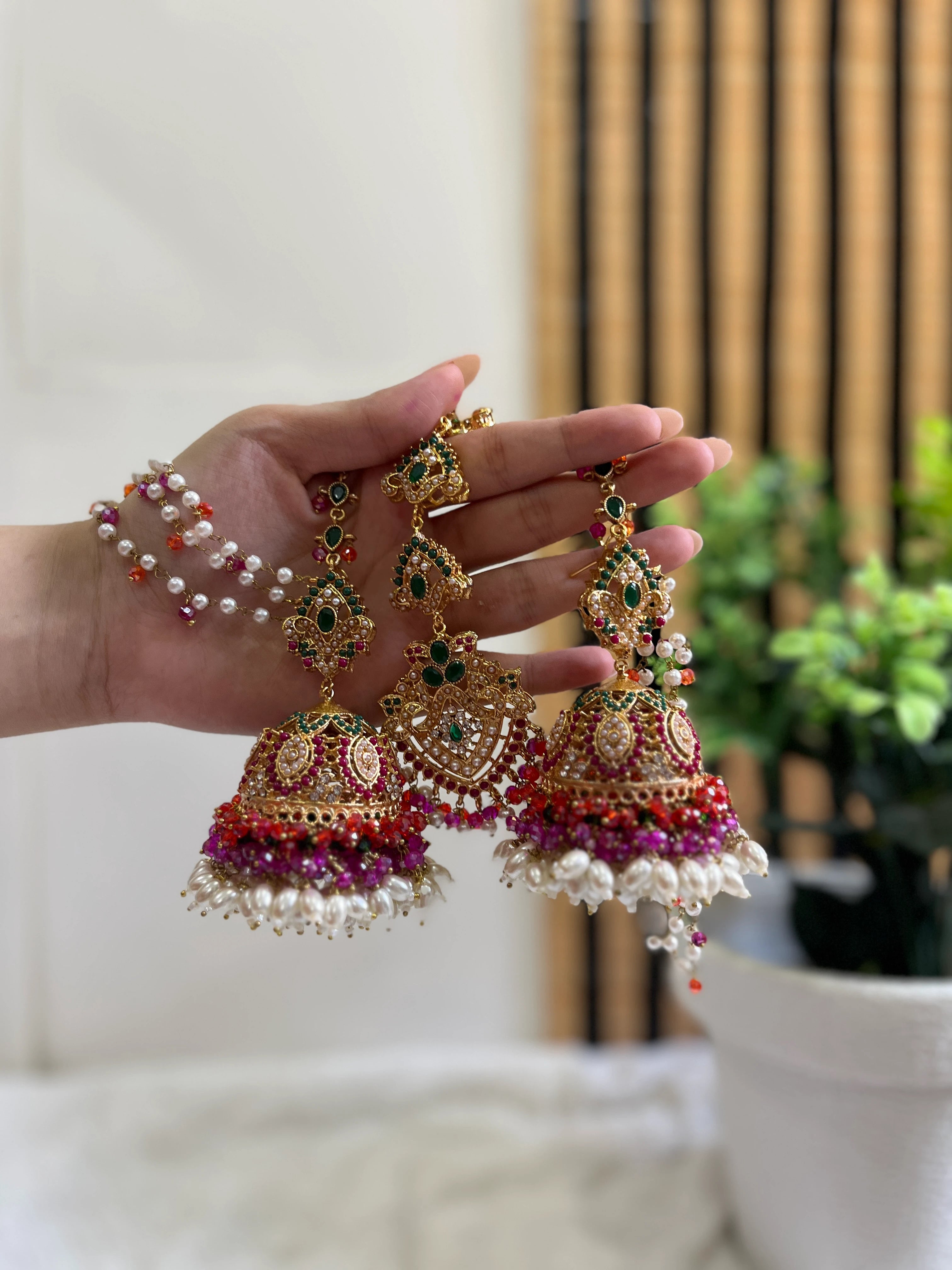 Noratan Special Jhumka Tika