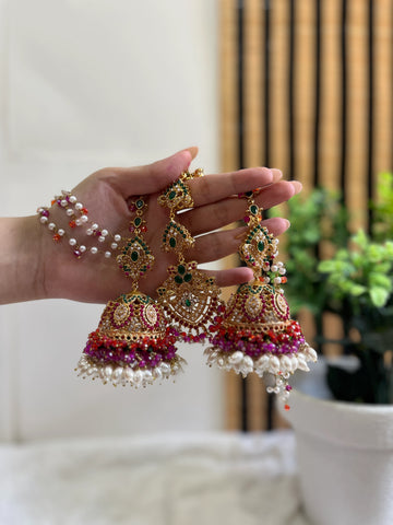 Noratan Special Jhumka Tika