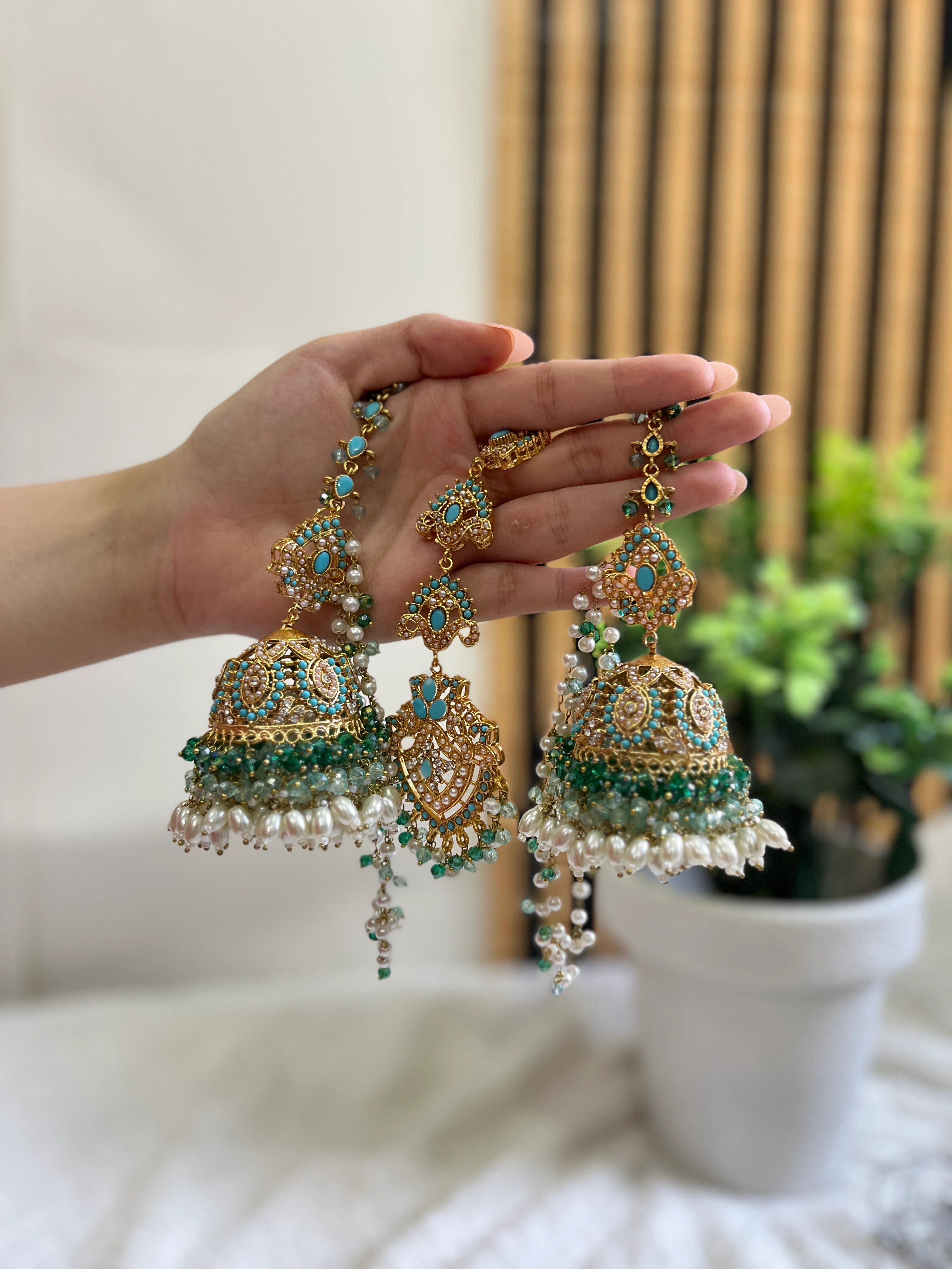 Noratan Special Jhumka Tika