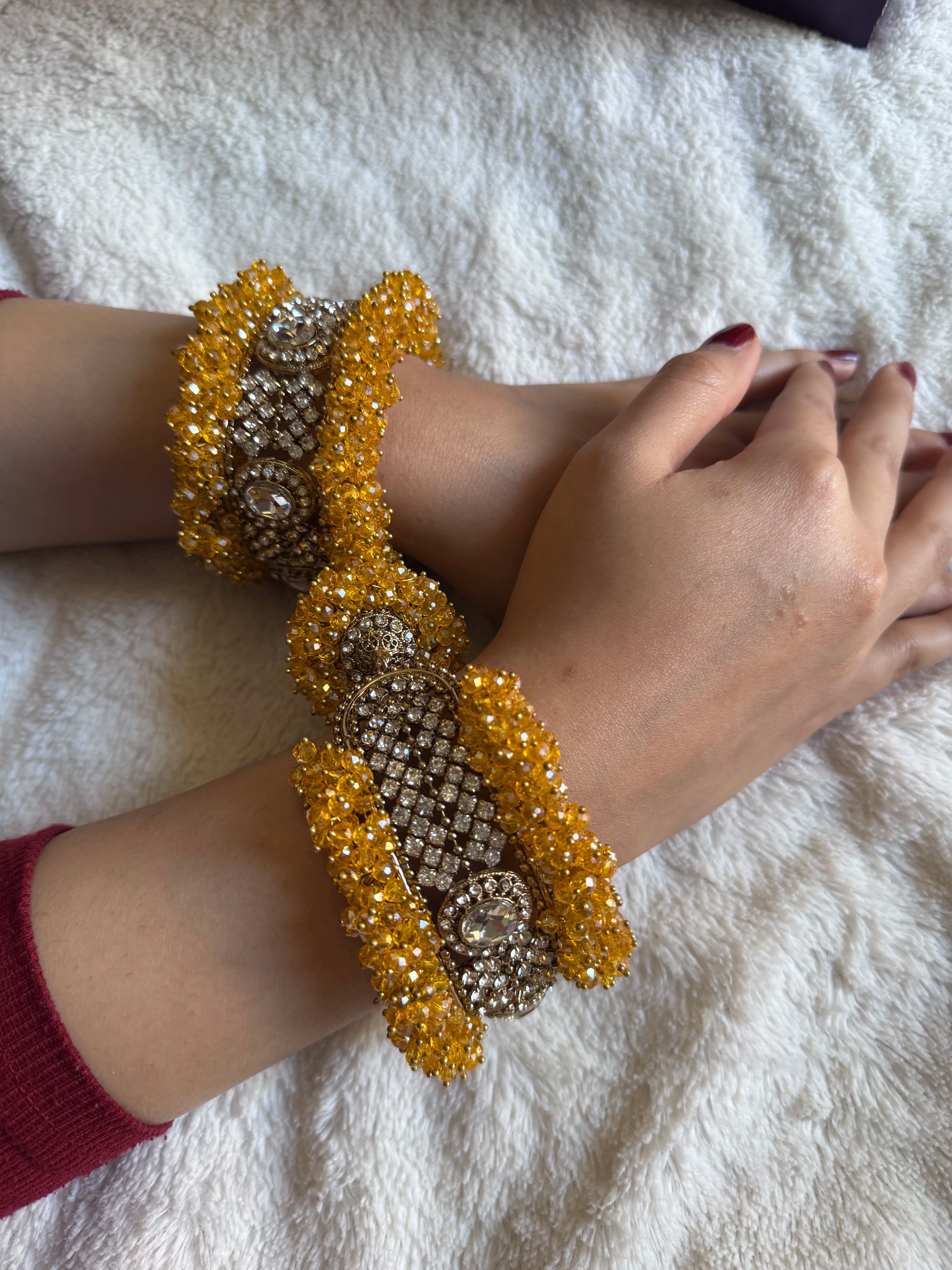 Gajra Mehendi Bangles