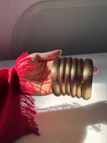 Gold Plated Bangles