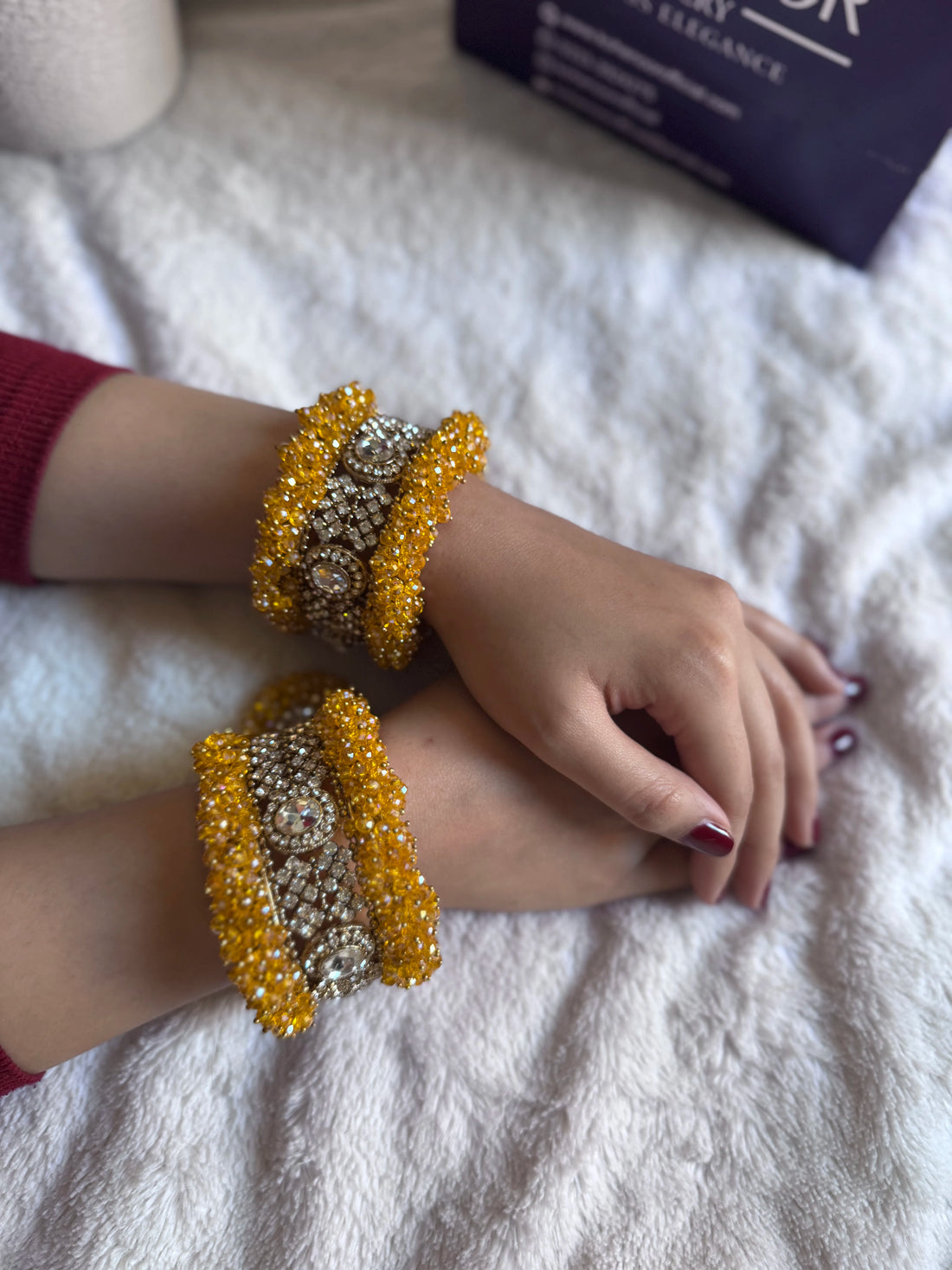 Gajra Mehendi Bangles