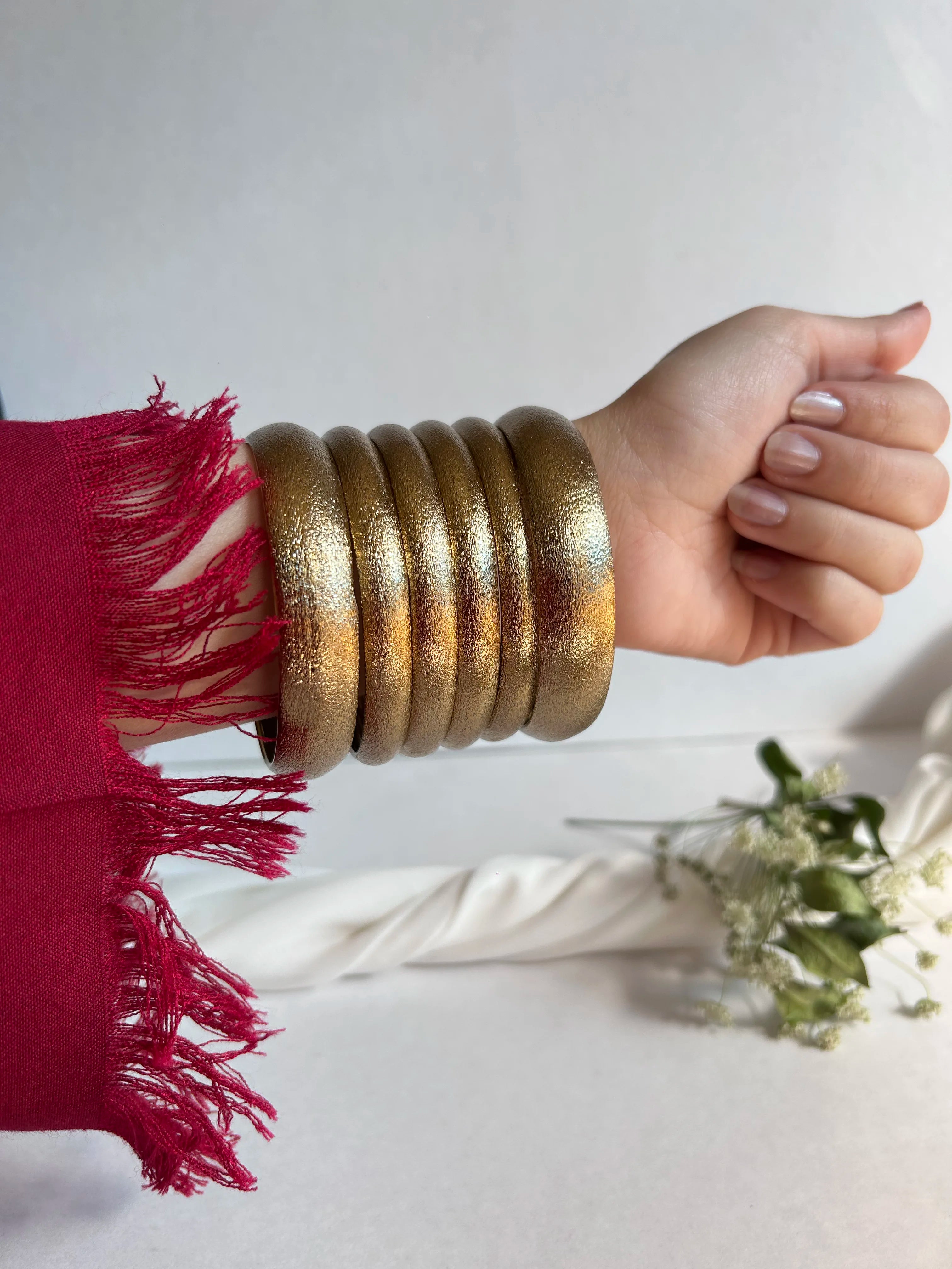 Gold Plated Bangles
