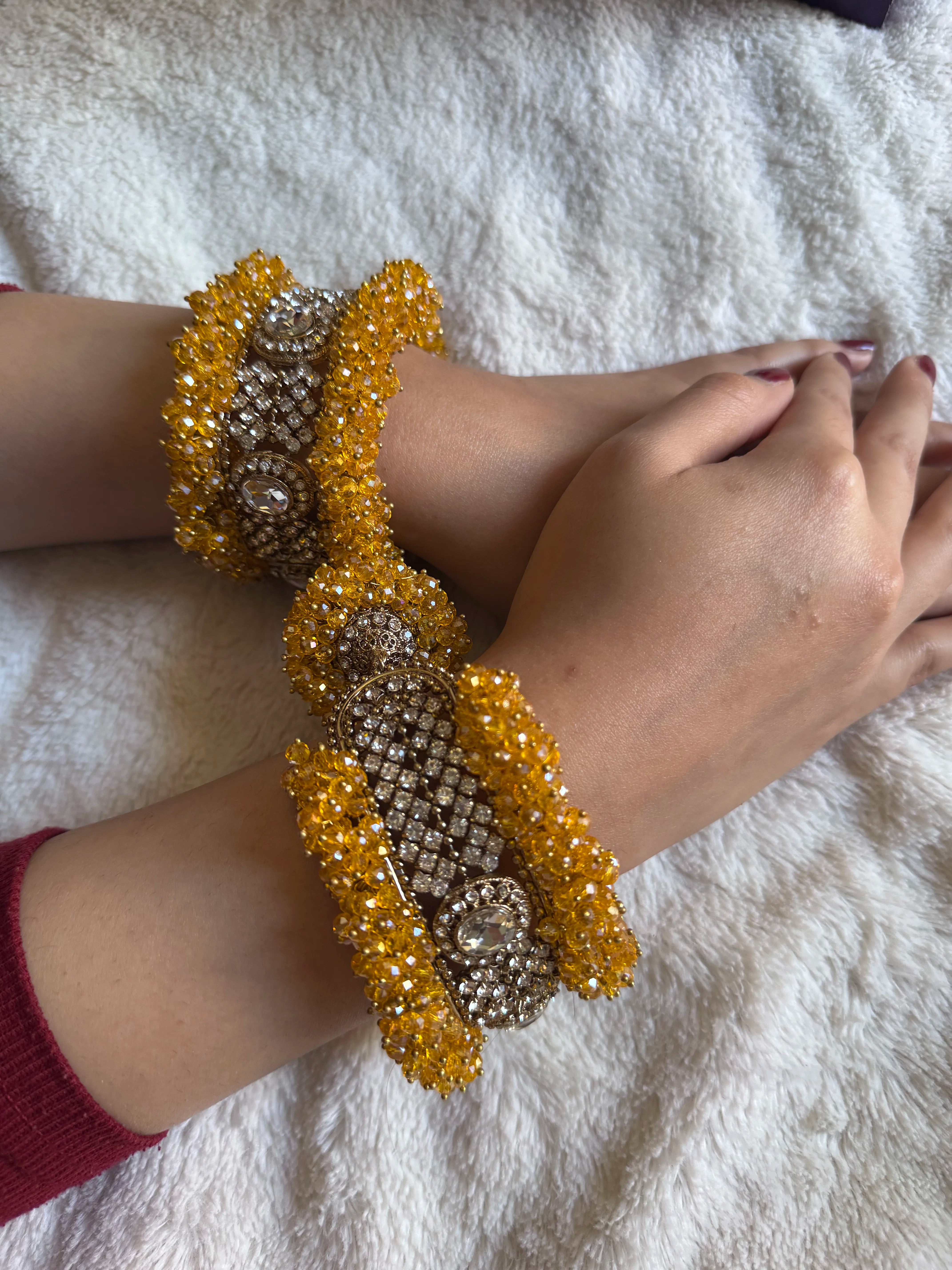 Gajra Mehendi Bangles