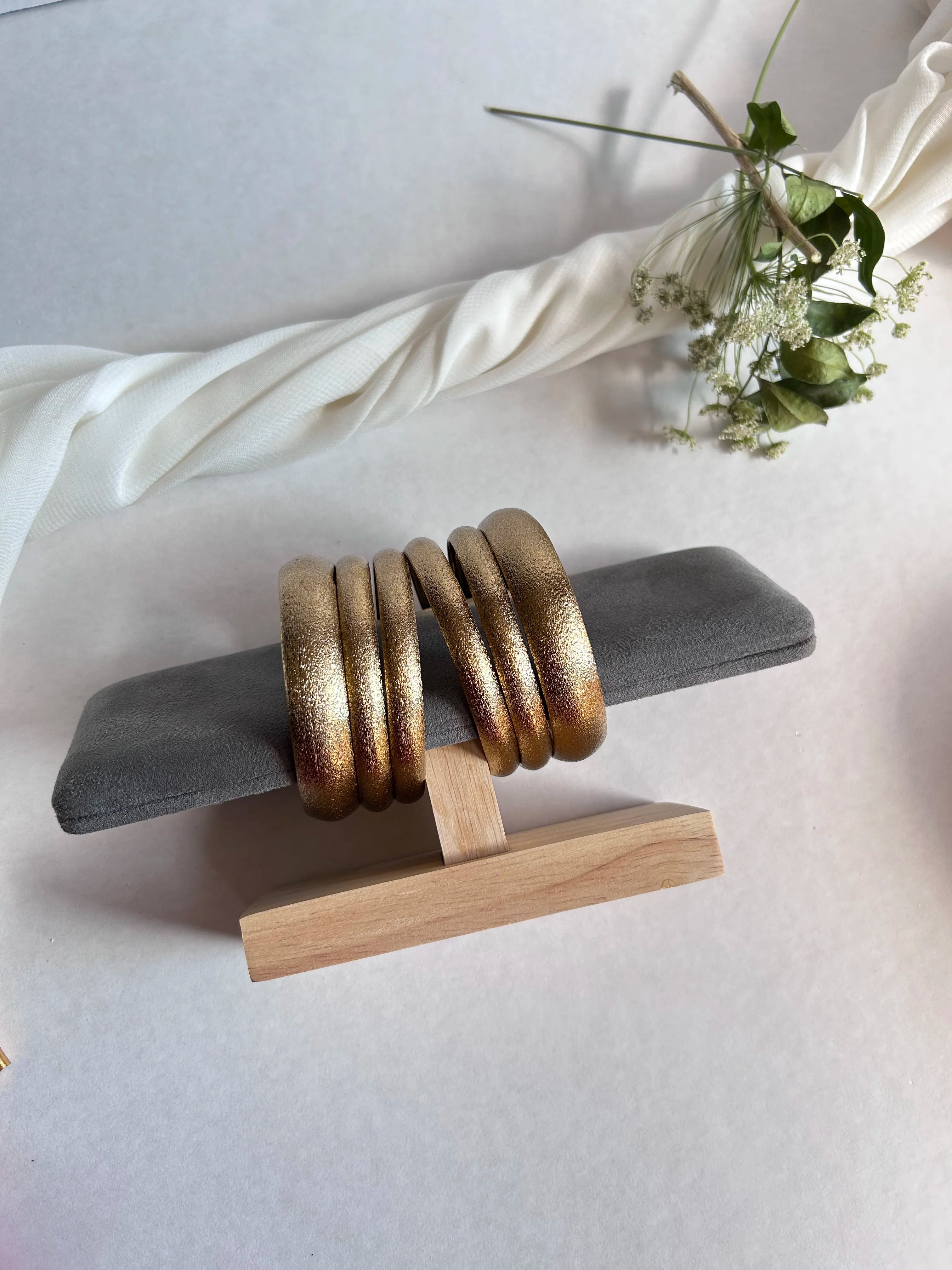 Gold Plated Bangles