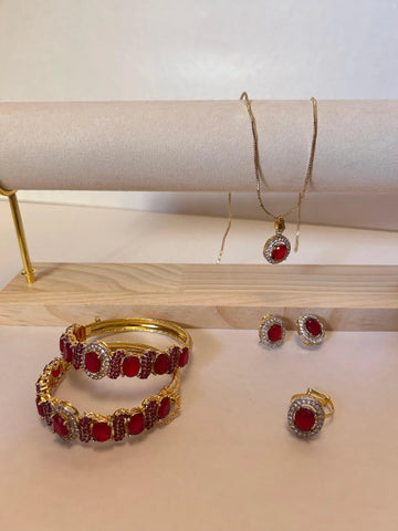 Royal Zircon Oval Complete Set