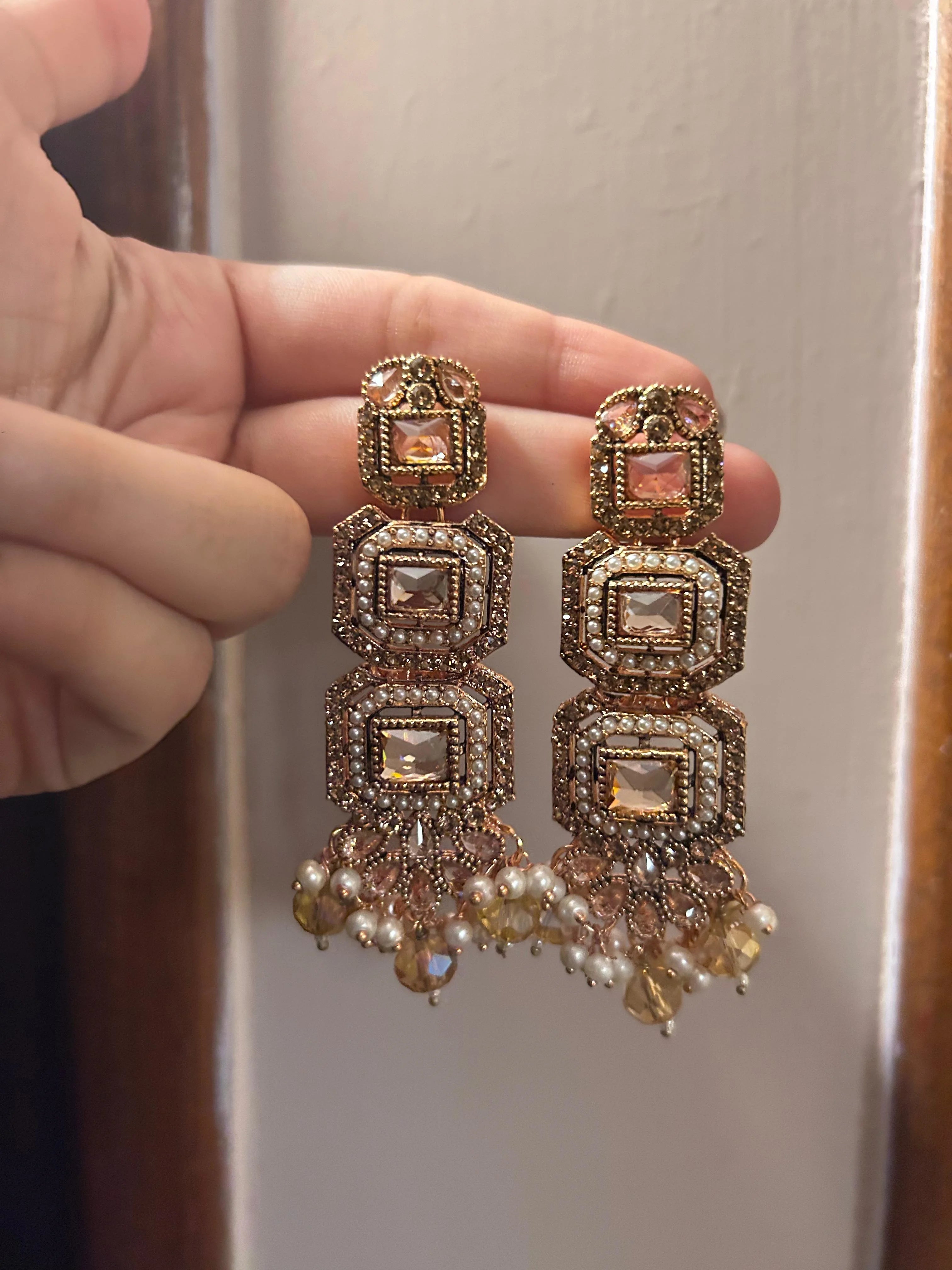 Noormehal Luxe earings tika Set