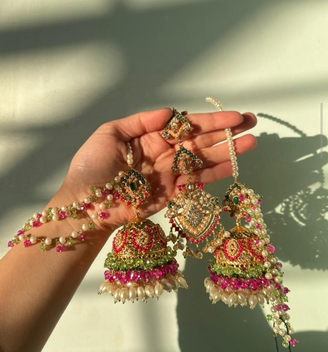 Noratan Special Jhumka Tika