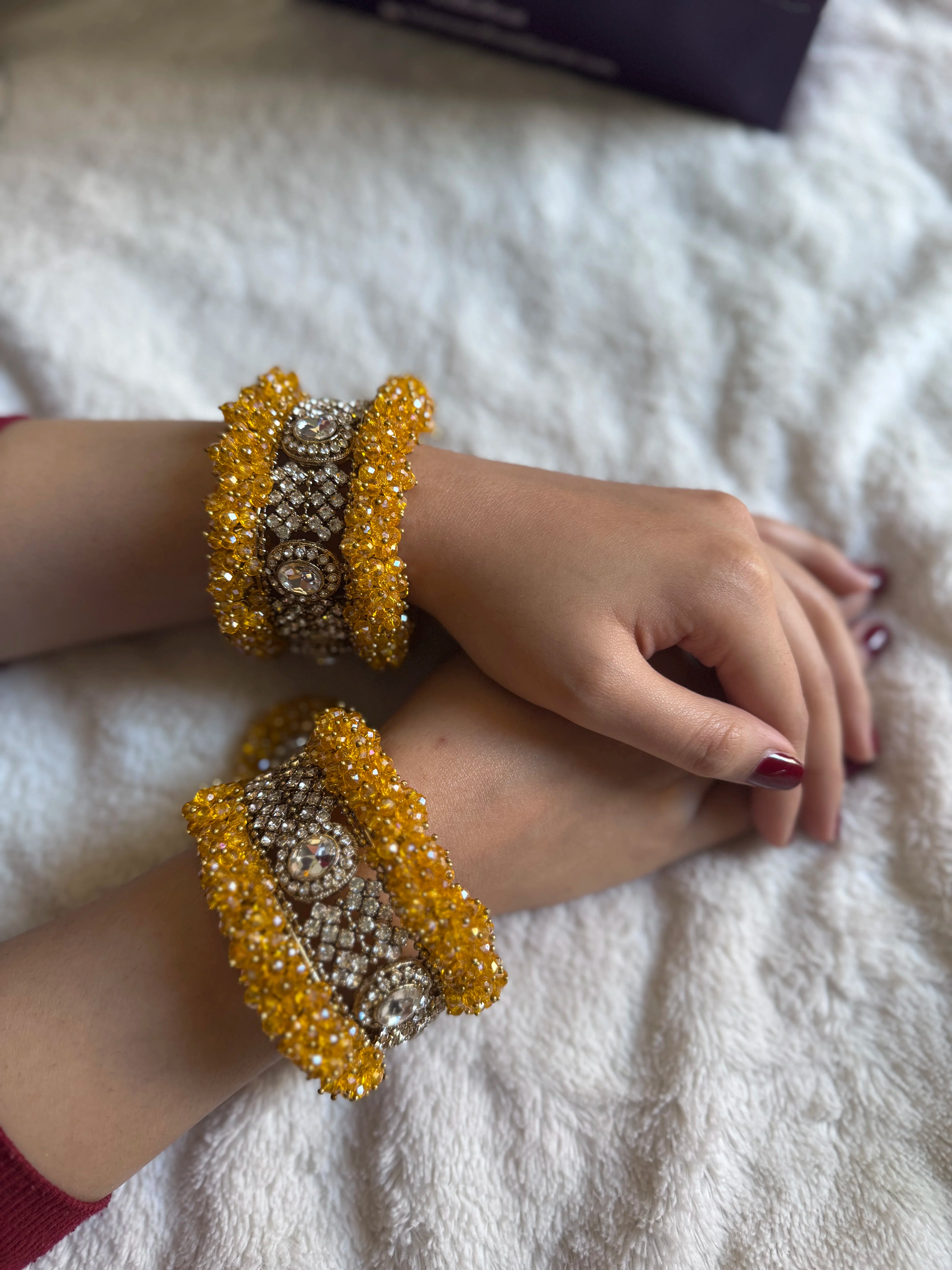 Gajra Mehendi Bangles