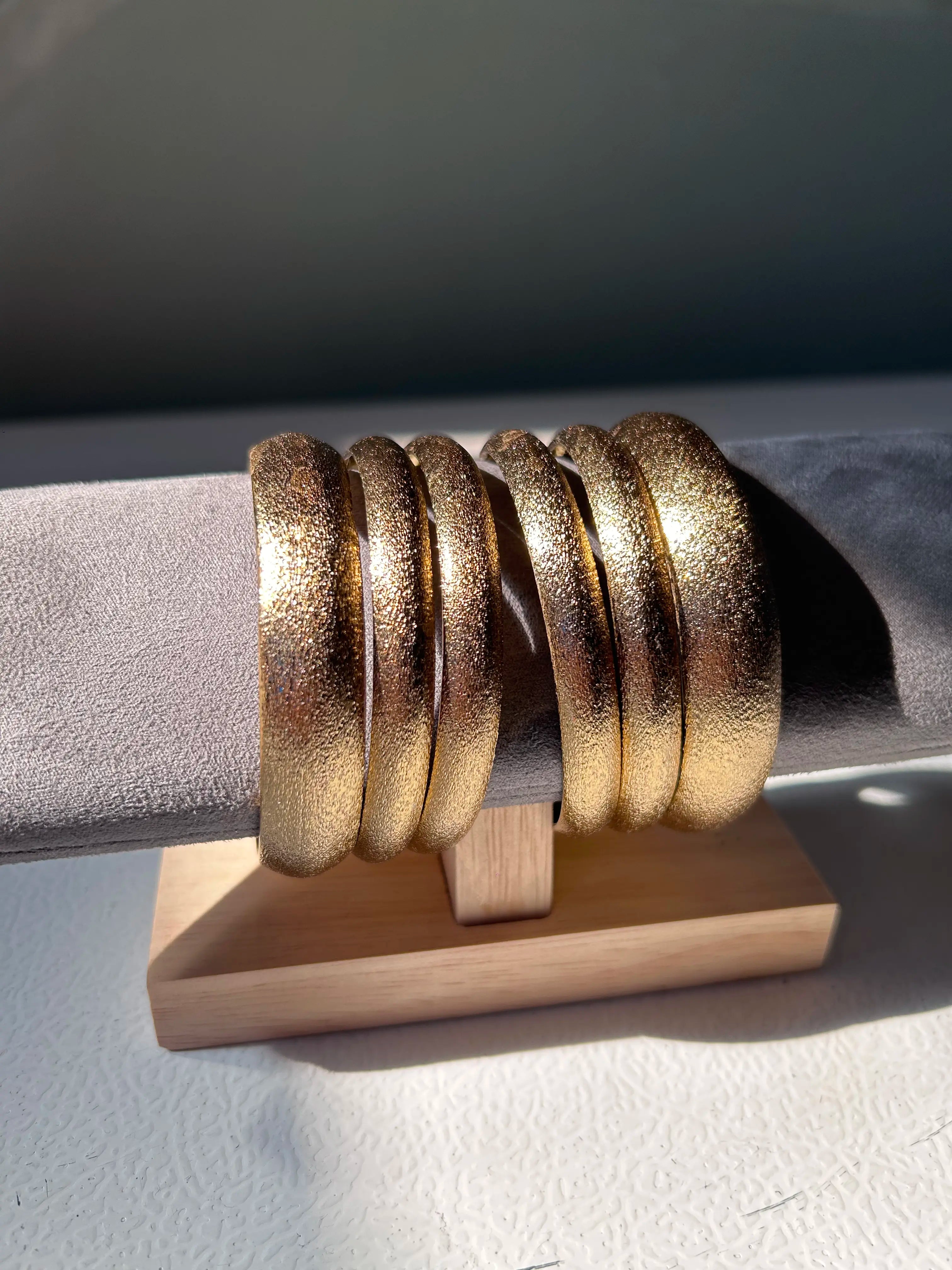 Gold Plated Bangles